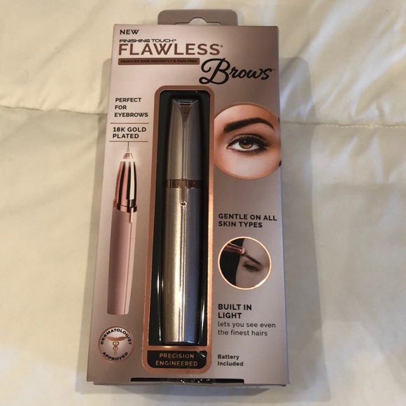 Flawless Womens Painless Facial Haireyebrows Remover Electric Trimmer